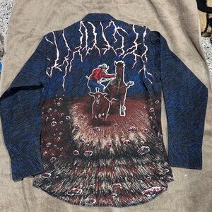 Wrangler Men's Western Lightning Graphic Shirt